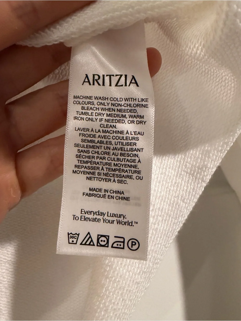 Aritzia | TNA Boyfriend Cropped Crewneck Sweatshirt | Sz 2XS (Fits like Sz S) - Picture 7 of 12